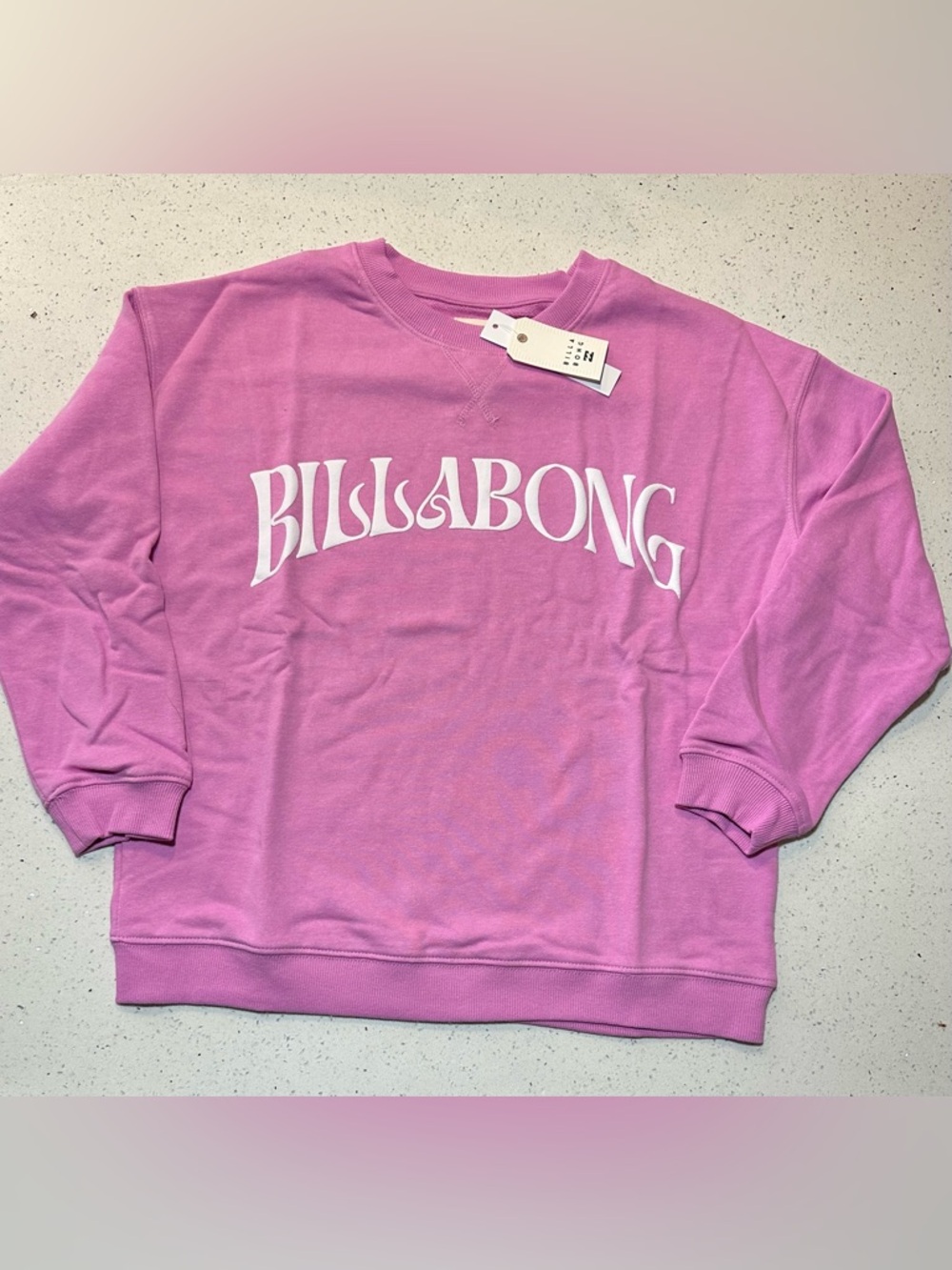 NWT Billabong Arch Logo Crewneck Sweatshirt / NEW - Picture 3 of 16